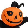 9FT 8FT Pumpkin Ghost Inflatable Halloween Decoration w/ LED Lights Accessories
