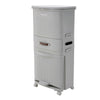 Kitchen Rubbish Waste Bin Recycling Dual Multi Compartment Pedal Dustbins Wheels