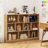 3-Tier Freestanding Storage Organizer 10-Cube Bookshelf with 2 Anti-Tipping Kits