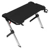 Gaming Computer Desk with Cup Holder Headphone Hook LED Racing Table Workstation