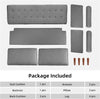 Velvet Sofa with 2 Pillows 2/3 Seater Modern Couch Love Seat Settee Home Office