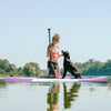 Pink 11FT SUP Paddle Board Inflatable Sports Surfboard Kayak Seat Complete Kit