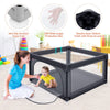 Baby Playpen Portable Kids Safety Infant Activity Center W/ 50 PCS Ocean Balls