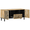 TV Cabinet Stand Entertainment Centre Media Unit Solid Wood Mango vidaXL
