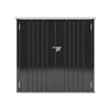 Outdoor Garden Storage Shed Metal Lean to Pent Shed for Tool Bike Storehouse UK