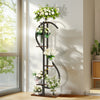 5-Tier Plant Stand Multiple Flower Pot Holder Shelf Indoor Outdoor Landscape Dec