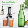 SOVIDER Slow Cold Press Juicer Masticating Machine Pulpy Juice Extractor 100W UK