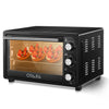 1500W Oven Grill Portable Mini Tabletop Cooker OYAJIA 28L Compact Toaster Ibafoh