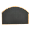 Large Window Garden Mirror Wall Mounted Metal Frame Indoor Outdoor Floral Decor