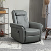 Recliner Armchair Single Padded Seat PU Leather Sofa Lounge Home Living Room
