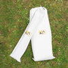 Curved Bell Tent Awning – 350gsm 100% Cotton Canvas – White