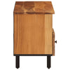Gecheer TV Cabinet 100x33x46 Solid Wood Acacia M4P1