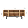 Wood Chest of Drawers Bedside Cabinet Storage TV Stand Bedroom Living Furniture
