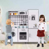 Pretend Play Kitchen Kids Wooden Toy Set Kitchen Accessory Playset