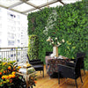 Artificial Plant Flower Wall Panels Garden Fence Hedge Indoor / Outdoor 1m x 1m