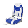High Back Boat Seat Folding Fishing Captain Boat Seat w/ Sponge Cushion