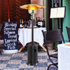 13.5KW Patio Heater Outdoor - 220cm Tall Gas Heater with Wheels