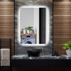 Bathroom Mirror LED Light Mirror 80 x 60 CM Shatterproof Wall Mounted Mirror