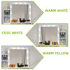 Dressing Table & Stool Set with LED Mirror, Drawers, Power Outlet, Bedroom