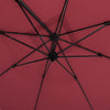 Patio Parasol Base Sets Offset Cantilever Umbrella Sun Shade Rainproof Canopy