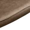2 Pcs Dining Chair Faux Leather Soft Padded Chair Modern Dining Room Home New