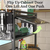 Space Saving Over The Sink Dish Drying Rack with Cover 2 Tier Dish Drainer Ddwcn