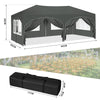 3x 6m Pop up Gazebo, Premium Gazebo with Sides, Weatherproof, Uv-Resistant