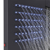 Bathroom LED Shower Panel Column Tower Waterfall Massage Body Jets System Mixer