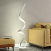 Modern Curved Spiral Floor Lamps LED Bulb Lighting Living Room Reading Lights UK