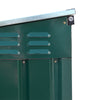 Outdoor Bicycle Shed Bike Tool Storage House Galvanized Steel Garden Bin Shed UK