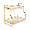 2/3 Tier Bathroom Organizer Rack Makeup Storage Rack Shower Caddy Shelf Stand