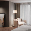 Wooden Bobbin Floor Lamp Base Living Room Free Standing Light LivingRoom Bedroom