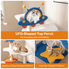 Indoor Cat Furniture 124cm Tall Cat Tree w/ Cloud & Star Platforms