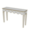 Mirrored Console Table Glass Dressing Table Bedroom Bevelled Venetian Furniture