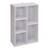 Tall Wide Wooden 5 Cube Bookcase Shelving Display Storage Unit Cabinet Shelves