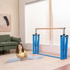 Kids Foldable Gymnastics Bar Adjustable Horizontal High Bars Home Training Gym