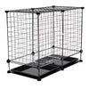Weatherproof Indoor Outdoor Plastic Pet Puppy Dog House Dog Kennel Shelter Home