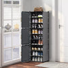 XL Large Shoe Rack Shoe Storage Cabinet Shelf Unit Door Hallway DIY Cube Cabinet