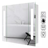 Illuminated LED Bathroom Mirror Cabinet Demister/Sensor/Bluetooth/Clock IP44