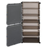Shoe Rack Shoe Storage Cabinet Shelf Unit Dustproof Door Hallway Stand Organiser