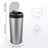 Automatic Kitchen Bin Smart Sensor Bin Rubbish Bin Trash Can 42L Stainless Steel