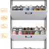 3 Drawer Shoe Cabinet Storage Cupboard Unit Shoe Rack Wooden Stand Organiser