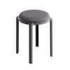 6x Backless Bar Stool Round Stackable Dining Chair Stool Kitchen Restaurant Seat