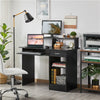 Home Office Computer Desk w/ Keyboard Tray 1 Drawer Storage Shelf MDF PC Desk