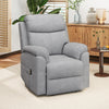 Power Lift Chair Electric Riser Recliner with Remote Control Side Pocket Grey