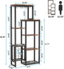 Rack Freestanding Floor, 5-Tier Wine Baker Rack Display Shelf