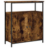 Gecheer Sideboard Smoked Oak 70x30x80 Engineered Wood Sideboard C4U6