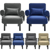 Folding Futon Chair Bed Single Sofa Bed Armchair 3-in-1 Recliner Lounger Sleeper
