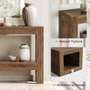 63-Inch Narrow Long Console Table for Living Room, Farmhouse Wood Entryway Table