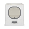 Large Self-Cleaning Hooded Cat Litter Box Enclosed Kitten Toilet Box Potty Tray